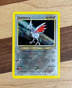 Skarmory #13 - Neo Genesis 2000 Pokemon - 13/111 Holo Rare NM - Image 1