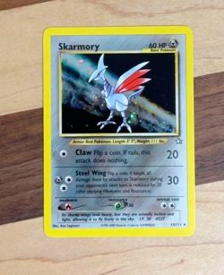 Skarmory #13 - Neo Genesis 2000 Pokemon - 13/111 Holo Rare NM - Image 2