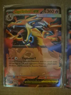 Mega Charizard Y ex Black Star Promo MEP030 | Pokemon TCG NM/M (×2) - Image 3