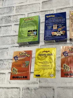 1999 Pokemon Vintage EMPTY Boxes Overgrowth, Brock, Lockdown Theme Deck WOTC Vtg - Image 5