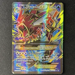 M GYARADOS EX (Full Art) #115/122 Breakpoint Holo - Pokemon TCG - LP+ - Image 1