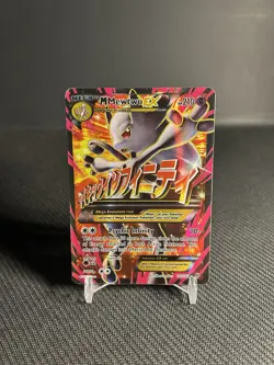 Pokemon TCG M Mewtwo EX 160/162 Breakthrough Full Art Holo HP - Image 1