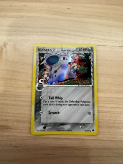 Nidoran 56/101 Stamped Holo EX Dragon Frontiers Pokemon - Image 1