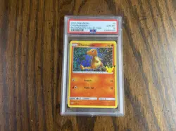 Pokemon TCG 2021 Charmander Mcdonalds Celebrations 25th PSA 10 Holo #09 - Image 1