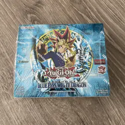 Yugioh Legend of Blue Eyes White Dragon Booster Box 25th Anniversary Ed. Sealed! - Image 1