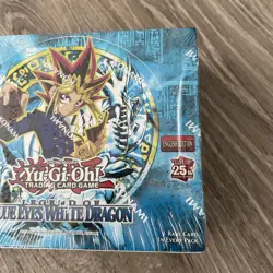 Yugioh Legend of Blue Eyes White Dragon Booster Box 25th Anniversary Ed. Sealed! - Image 3