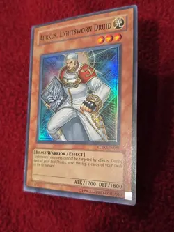 Yu-Gi-Oh! Aurkus, Lightsworn Druid LODT-EN081 Super Rare VLP - Image 2