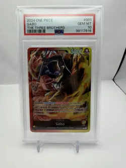 2024 One Piece ST The Three Brothers Deck - Sabo Leader - PSA 10 - Image 1