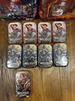 One Piece Illustration Box Vol 5 & 6 - ENG Sealed NEW (Lot Of 6) + 9 Mini Tins - Image 5