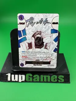 Gear Two (Alt Art) OP11-080 English A Fist of Divine Speed - One Piece - NM (2) - Image 1