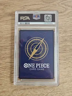 One Piece CCG OP08-118 Silvers Rayleigh Card Game PSA mint 10 - Image 2