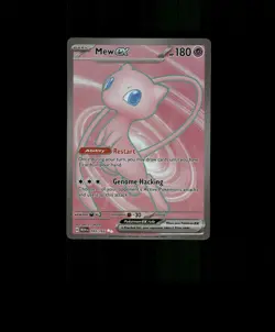 FAN-ART READ DESCRIPTION BELOW HOLO Mew Card SYLVEON Mew Card p2 - Image 1