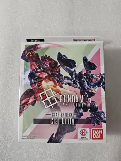 BANDAI Gundam Card Game Clan Unity Starter Deck ST06 TCG English Factory Sealed - Image 1