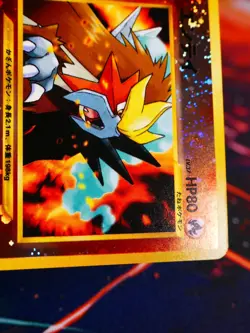 LP JAPANESE Pokemon ENTEI Card PREMIUM FILE 2 Set#244 Neo REVERSE HOLO Swirl#2 - Image 3