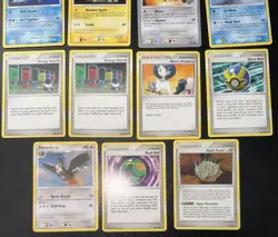 Pokemon DP Majestic Dawn Lot 15 Cards -Pikachu Eevee Empoleon Omastar + Trainers - Image 5
