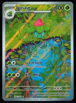 Ivysaur #167/165 Scarlet & Violet 151 NM Pokemon Card - Image 1