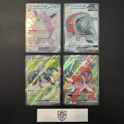 Pokemon TCG - Full Art 4-Card Lot - Holo Ultra Rare - NM - Image 1