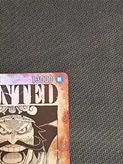 Gol D Roger OP09-118 SEC SP Japanese ONE PIECE Card Wanted Carrying on His Will - Image 3