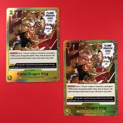 One Piece CCG | (Flame Dragon King | ST13-017) x2 | Playset English Card Foil - Image 1