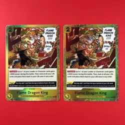 One Piece CCG | (Flame Dragon King | ST13-017) x2 | Playset English Card Foil - Image 2