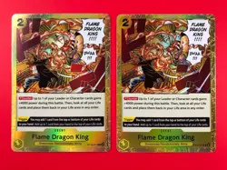 One Piece CCG | (Flame Dragon King | ST13-017) x2 | Playset English Card Foil - Image 3