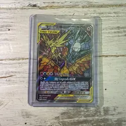 Pokemon Moltres & Zapdos & Articuno GX TAG TEAM Full Art Promo Holo SM210 Card🔥 - Image 1