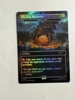 Shu Jing Meteorite - Fellwar Stone (Rainbow Foil) Secret Lair Drop Foil - Image 1
