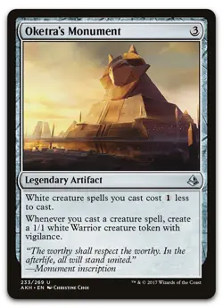 Oketra's Monument #233 (NM) Amonkhet AKH Magic MTG - Image 1