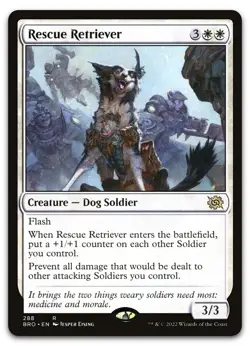 Rescue Retriever #288 (NM) Brothers' War BRO Magic MTG - Image 1