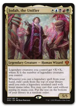 Jodah, the Unifier #203 (NM) Dominaria United DMU Magic MTG - Image 1