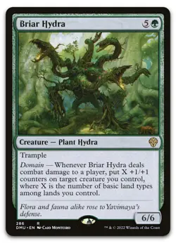 Briar Hydra (286) #286 (NM) Dominaria United DMU Magic MTG - Image 1