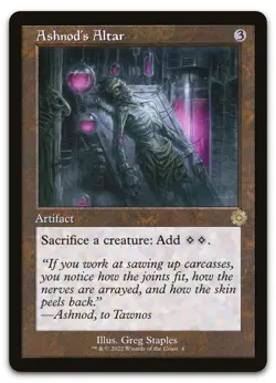 Ashnod's Altar #4 (NM) Brothers' War BRR Magic MTG - Image 1
