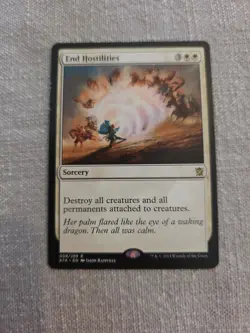 End Hostilities Khans Of Tarkir Regular Rare Magic MTG #008 - Image 1