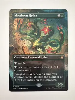 Mossborn Hydra (Borderless) Foundations Regular - Image 1