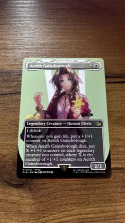 Aerith Gainsborough (Borderless) - FINAL FANTASY (FIN) (374) - Image 1