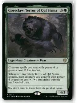 Goreclaw, Terror of Qal Sisma Commander: Bloomburrow Regular - Image 1