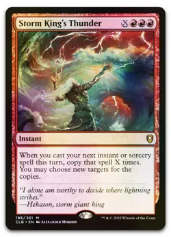 Storm King's Thunder #196 (Foil) (NM) Baldur's Gate CLB Magic MTG - Image 1