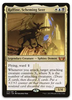 Raffine, Scheming Seer #213 (NM) Streets New Capenna SNC Magic MTG - Image 1