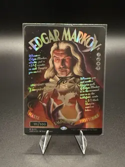 Edgar Markov (Showcase) (Serial Numbered) (Double Rainbow Foil) Innistrad... - Image 1