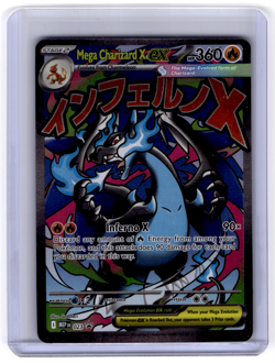 Mega Charizard X ex MEP 23 Pokemon TCG UPC Promo - Image 1