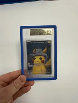 2023 Pikachu with Grey Felt Hat #85 Promo Pokemon x Van Gogh Art Mint BGS 9.5 ✅ - Image 1