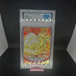 2000 Topps Chrome Pokemon NINETALES #38 Sparkle 💎 DSG 10 Gem Mint - Image 1