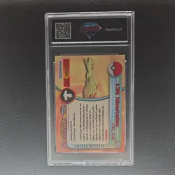 2000 Topps Chrome Pokemon NINETALES #38 Sparkle 💎 DSG 10 Gem Mint - Image 4