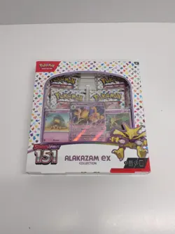 Pokemon TCG 151 Alakazam ex Collection Box Sealed Scarlet And Violet HOT ITEM! - Image 1