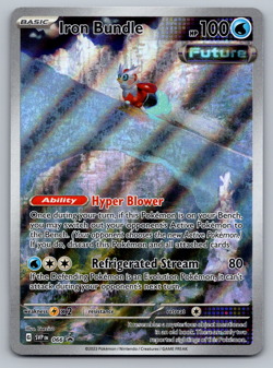 Iron Bundle Pokemon SVP 066 Full Art Illustration Rare Black Star Promo NM - Image 1