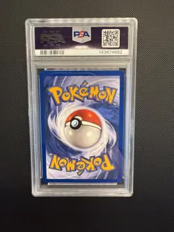 1999 Pokemon Fossil #19 Dragonite PSA-8 NM-MT - Image 2