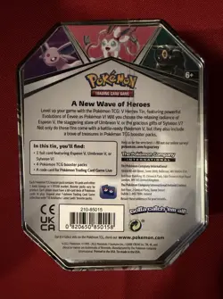 Pokemon TCG: V Heroes Collector’s Tin - Image 2