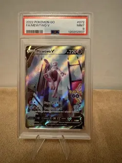 Mewtwo V (Alternate Full Art) 072/078 Pokemon GO Holo - Image 1
