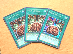 yugioh 3X Brain Control TLM-EN038 1st + Big Shield Guardna DB1-EN097 - Image 1