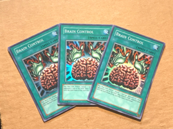 yugioh 3X Brain Control TLM-EN038 1st + Big Shield Guardna DB1-EN097 - Image 2